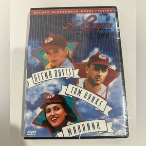 (NEW SEALED) A LEAGUE OF‎ THEIR OWN. DELUXE WIDESCREEN PRESENTATION DVD